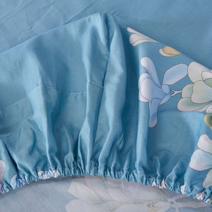 91家纺网 家纺一手货源 找家纺  雲归梦活性大版匹马棉-中国风花型（喜上眉梢