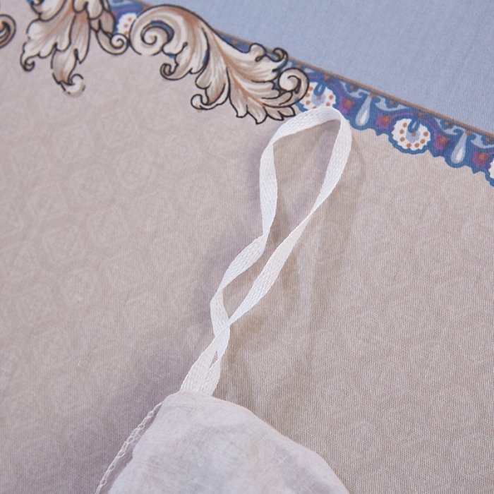 91家纺网 家纺一手货源 找家纺  雲归梦活性大版匹马棉-中国风花型（新德里