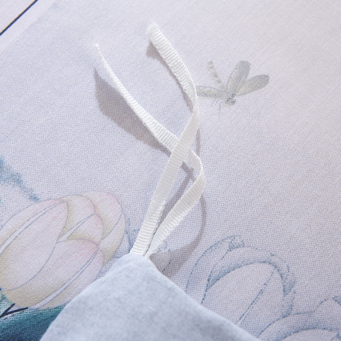 91家纺网 家纺一手货源 找家纺 雲归梦活性大版匹马棉-中国风花型浮花浪蕊