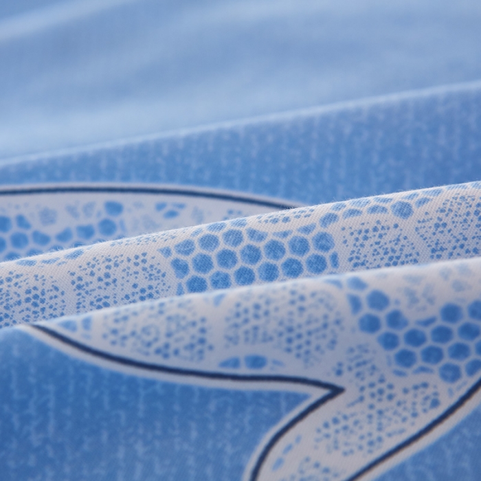 91家纺网 家纺一手货源 找家纺 雲归梦 活性大版匹马棉四件套-北欧风花型床单款 安美