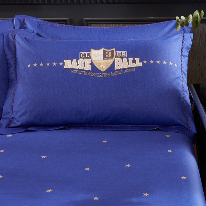 91家纺网 家纺一手货源 找家纺 雲归梦 活性大版匹马棉四件套-北欧风花型床单款 北欧物语