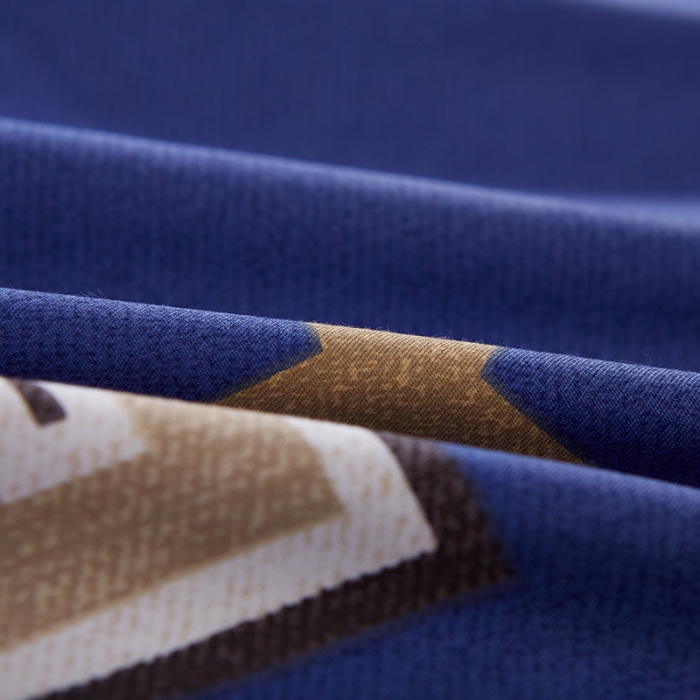 91家纺网 家纺一手货源 找家纺 雲归梦 活性大版匹马棉四件套-北欧风花型床单款 北欧物语