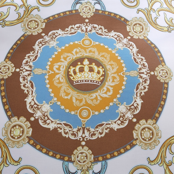 91家纺网 家纺一手货源 找家纺 雲归梦 活性大版匹马棉四件套-北欧风花型床单款 繁华盛典