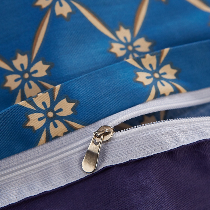 91家纺网 家纺一手货源 找家纺 雲归梦 活性大版匹马棉四件套-北欧风花型床单款 格瑞斯