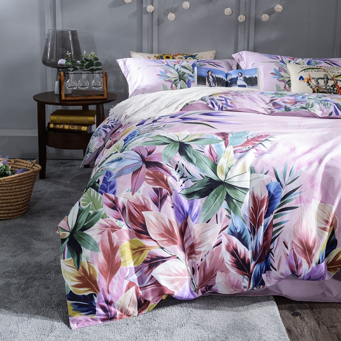 91家纺网 家纺一手货源 找家纺  雲归梦活性大版匹马棉-中国风花型潘多拉