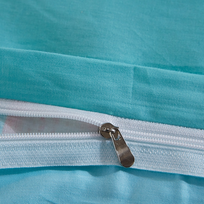 91家纺网 家纺一手货源 找家纺 雲归梦 活性大版全棉四件套床单款翎羽