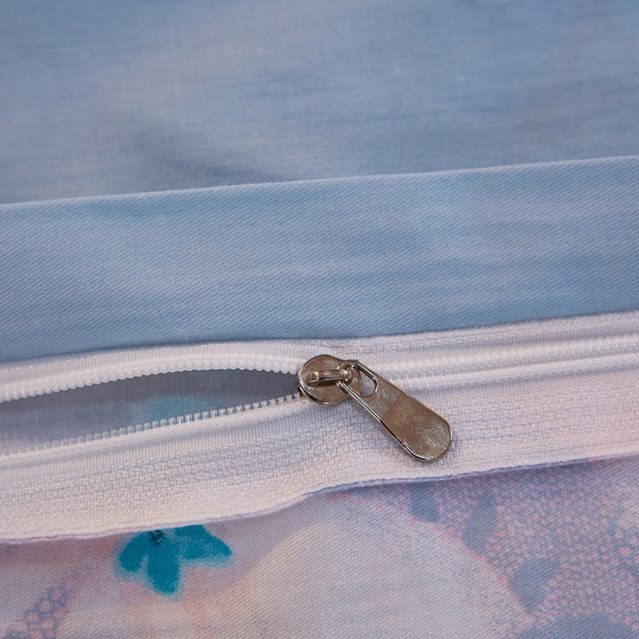 91家纺网 家纺一手货源 找家纺 雲归梦 活性大版全棉四件套床单款清水涟漪