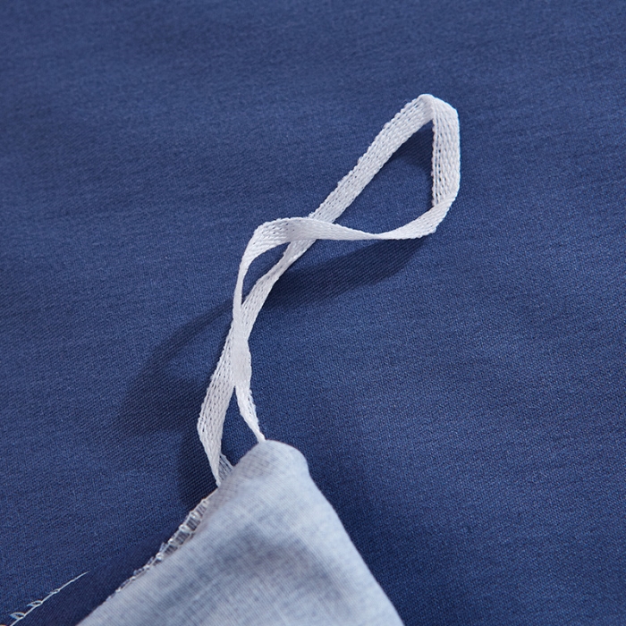 91家纺网 家纺一手货源 找家纺 雲归梦 活性大版全棉四件套床单款锁珠帘紫