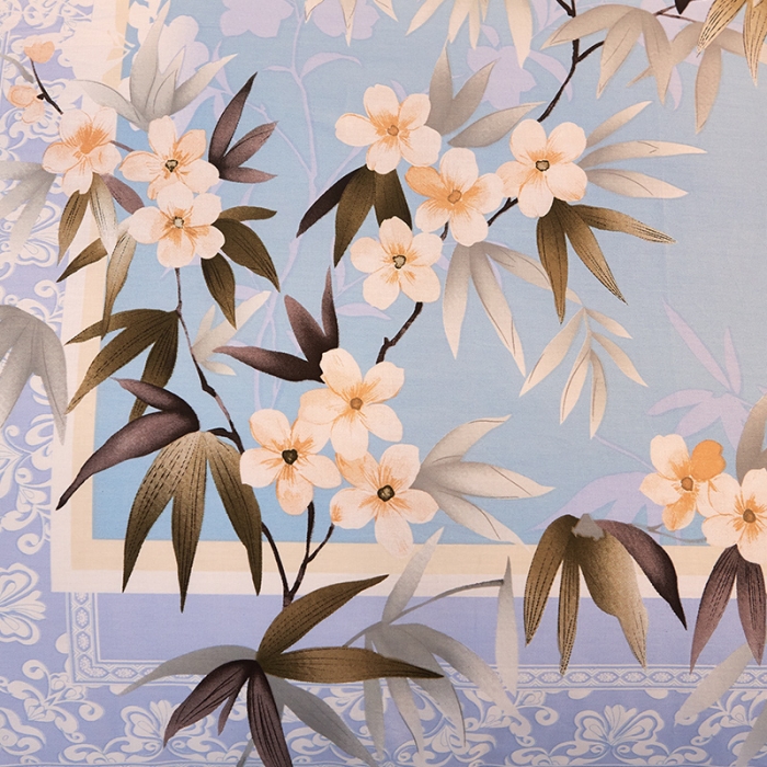 91家纺网 家纺一手货源 找家纺 雲归梦 活性大版全棉四件套床单款 兰亭序