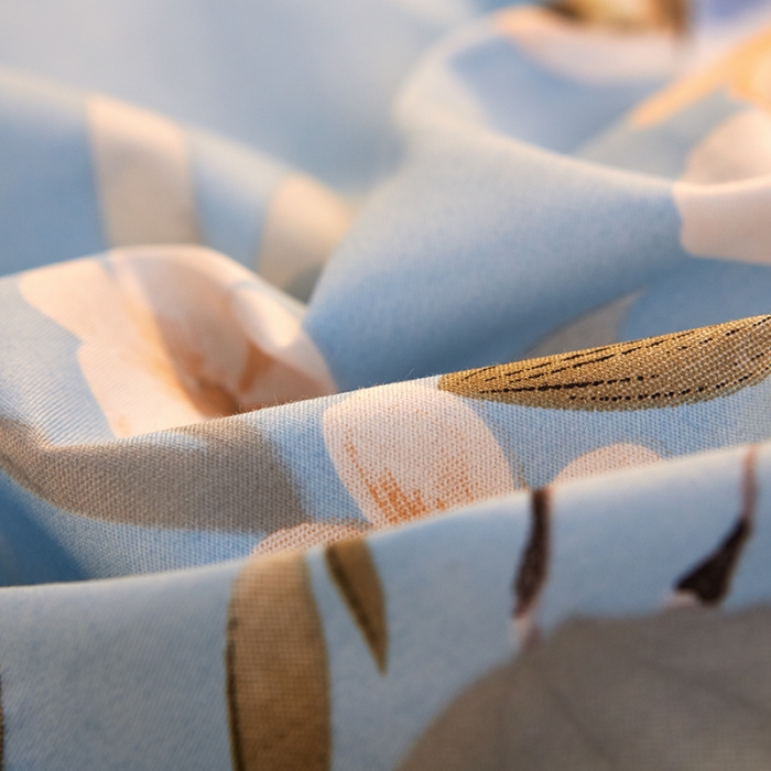 91家纺网 家纺一手货源 找家纺 雲归梦 活性大版全棉四件套床单款 兰亭序