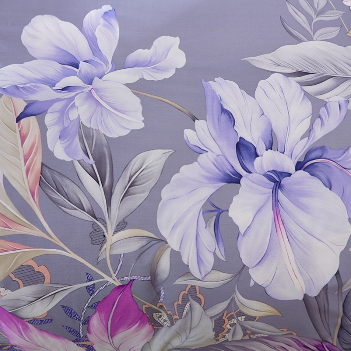 91家纺网 家纺一手货源 找家纺 雲归梦 活性大版全棉四件套床单款 桃源仙境