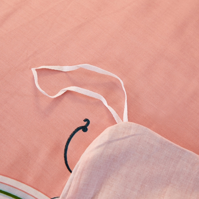 91家纺网 家纺一手货源 找家纺 雲归梦 活性大版全棉四件套床单款 夕月幽窗