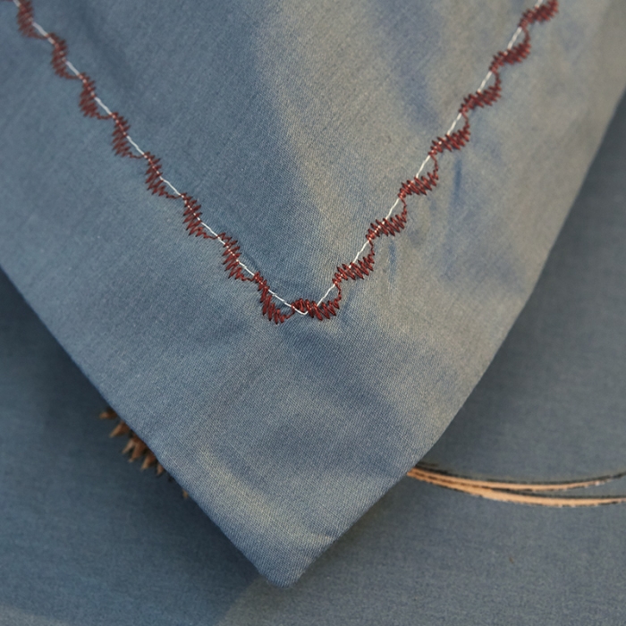 91家纺网 家纺一手货源 找家纺 雲归梦 活性大版全棉四件套床单款 惜江月