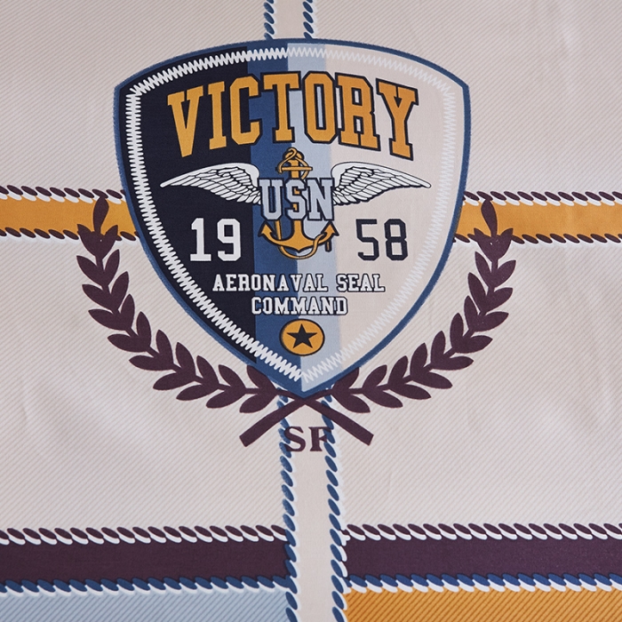 91家纺网 家纺一手货源 找家纺 雲归梦 2019全棉活性大版简约卡通风格四件套 酷玩