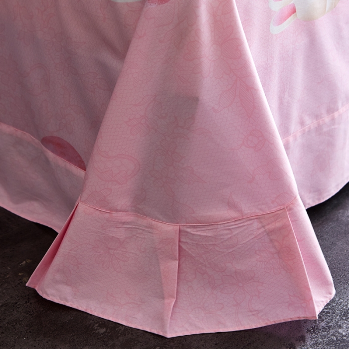 91家纺网 家纺一手货源 找家纺 雲归梦 2019全棉活性大版简约卡通风格四件套 趣味熊