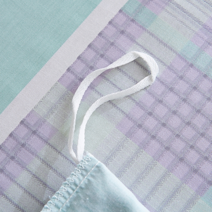 91家纺网 家纺一手货源 找家纺 雲归梦 2019全棉活性大版简约卡通风格四件套 热浪