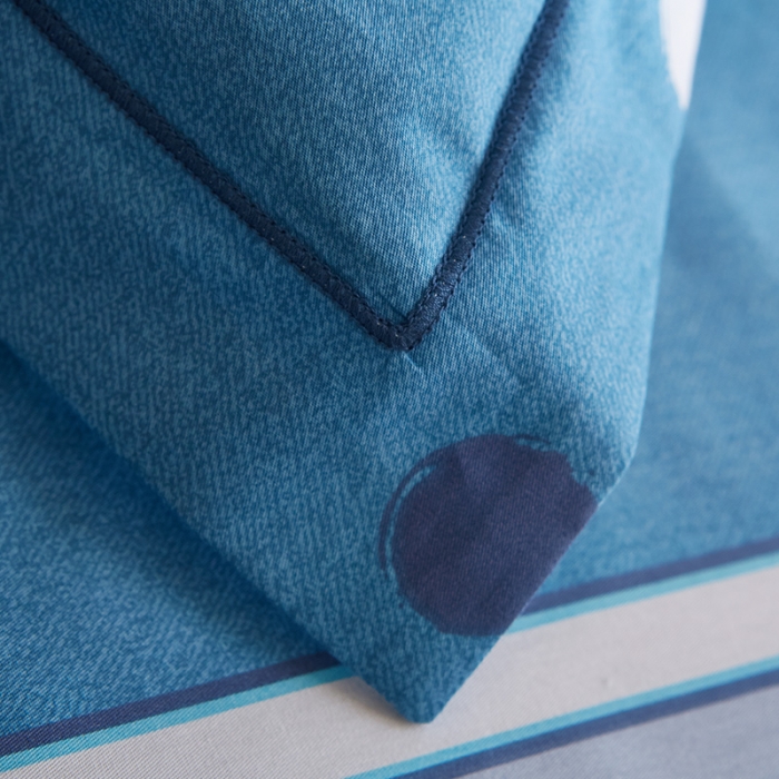 91家纺网 家纺一手货源 找家纺 雲归梦 2019全棉活性大版简约卡通风格四件套  小世界