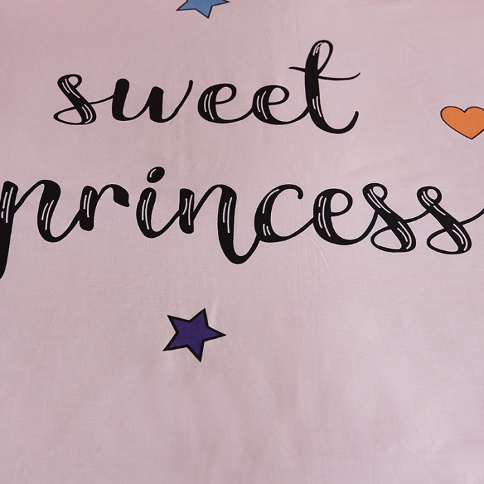 91家纺网 家纺一手货源 找家纺 雲归梦 2019全棉活性大版简约卡通风格四件套 幸福起点