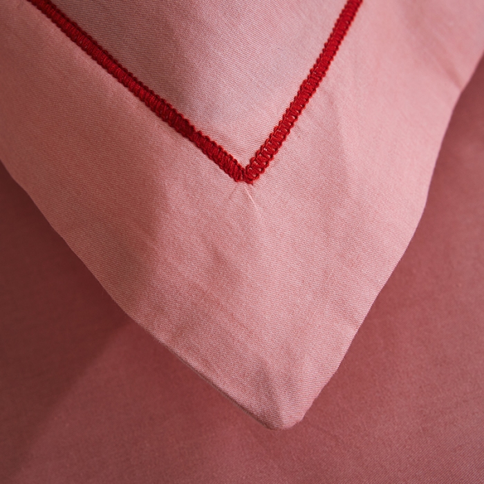 91家纺网 家纺一手货源 找家纺 雲归梦 2019全棉活性大版简约卡通风格四件套 幸福起点