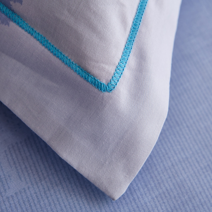 91家纺网 家纺一手货源 找家纺 雲归梦 2019全棉活性大版简约卡通风格四件套 夜曲