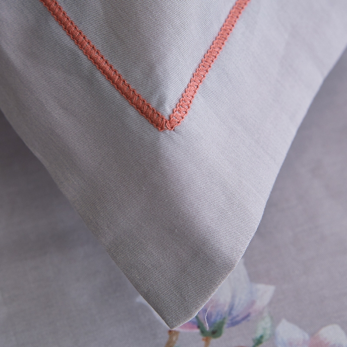 91家纺网 家纺一手货源 找家纺 雲归梦 2019全棉活性大版中国风花卉四件套 芳华