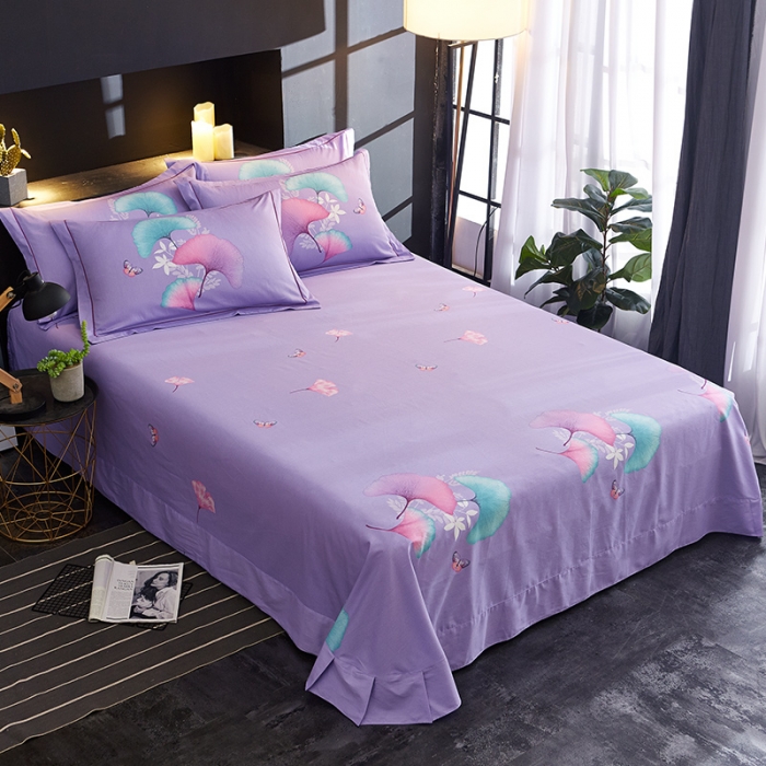 91家纺网 家纺一手货源 找家纺 雲归梦 2019全棉活性大版中国风花卉四件套 风华杏语