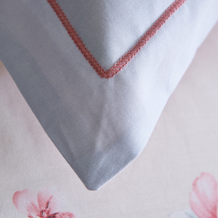 91家纺网 家纺一手货源 找家纺 雲归梦 2019全棉活性大版中国风花卉四件套 花韵倾城