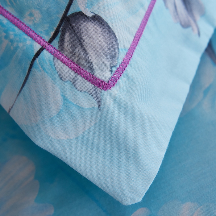 91家纺网 家纺一手货源 找家纺 雲归梦 2019全棉活性大版中国风花卉四件套 曼丽之语