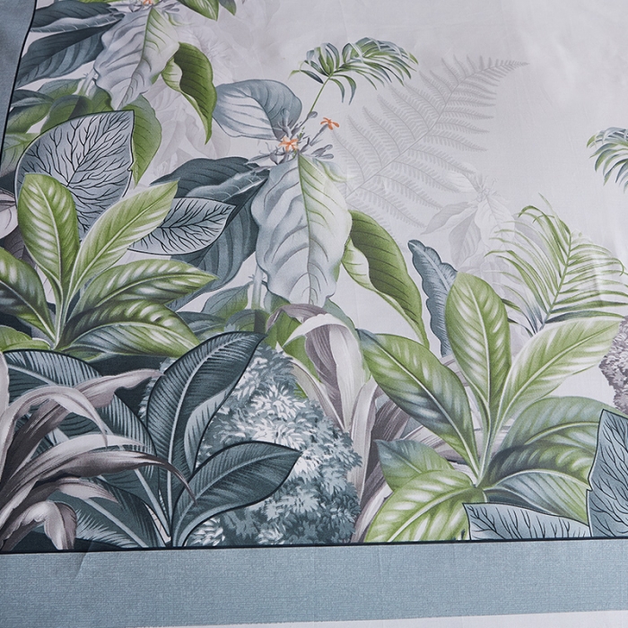 91家纺网 家纺一手货源 找家纺 雲归梦 2019全棉活性大版中国风花卉四件套 水玲珑