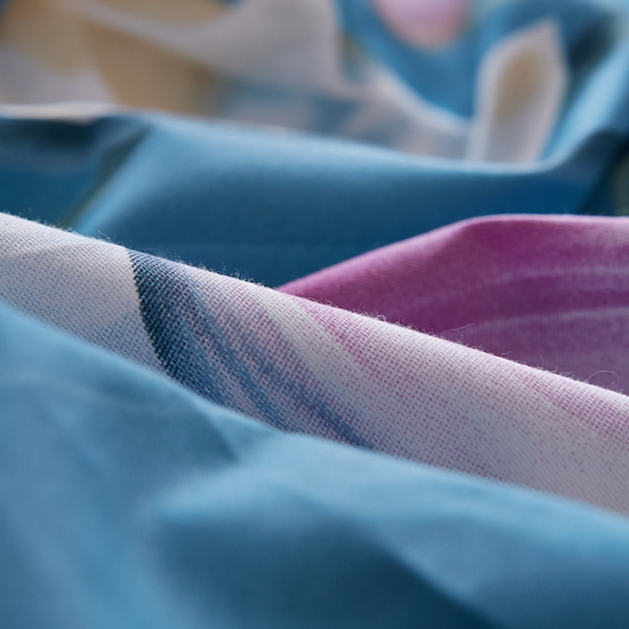 91家纺网 家纺一手货源 找家纺 雲归梦 2019全棉活性大版中国风花卉四件套 岁月静好