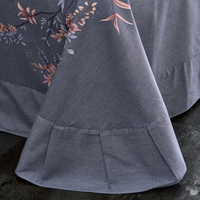 91家纺网 家纺一手货源 找家纺 雲归梦 2019全棉活性大版中国风花卉四件套 相思令