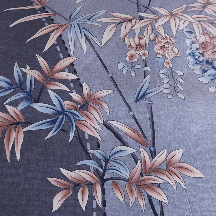 91家纺网 家纺一手货源 找家纺 雲归梦 2019全棉活性大版中国风花卉四件套 相思令