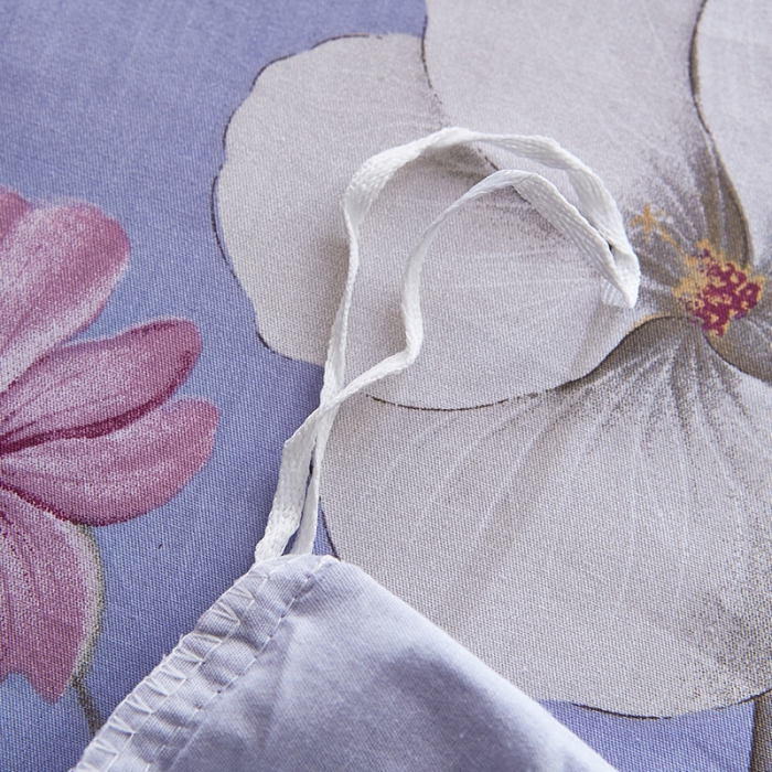 91家纺网 家纺一手货源 找家纺 雲归梦 2019全棉活性大版中国风花卉四件套 香颂