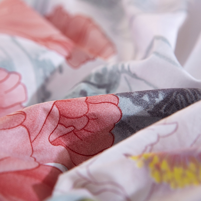 91家纺网 家纺一手货源 找家纺 （总）雲归梦活性大版匹马棉-中国风花型（床单款）