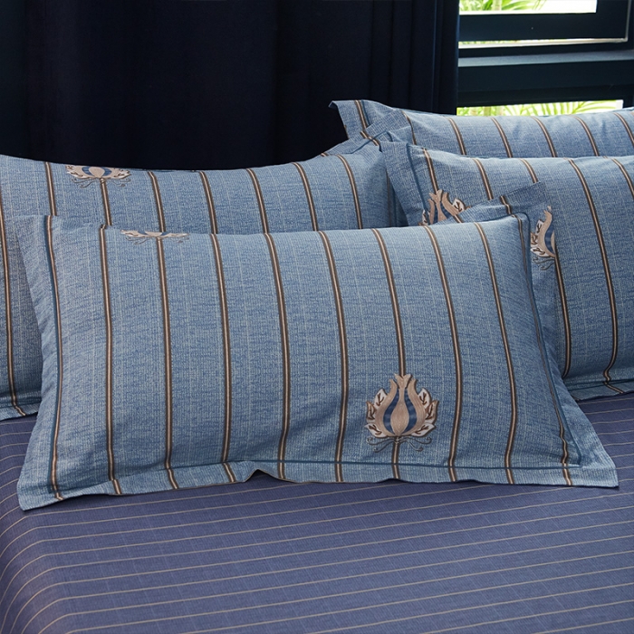 91家纺网 家纺一手货源 找家纺 雲归梦 2019全棉活性大版简约卡通风格四件套 凯洛