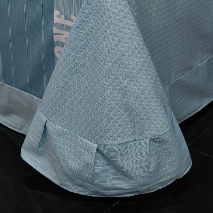 91家纺网 家纺一手货源 找家纺 雲归梦 2019全棉活性大版简约卡通风格四件套 尼克