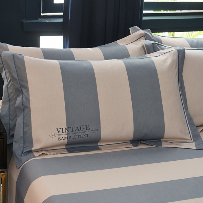 91家纺网 家纺一手货源 找家纺 雲归梦 2019全棉活性大版简约卡通风格四件套 盛夏光年