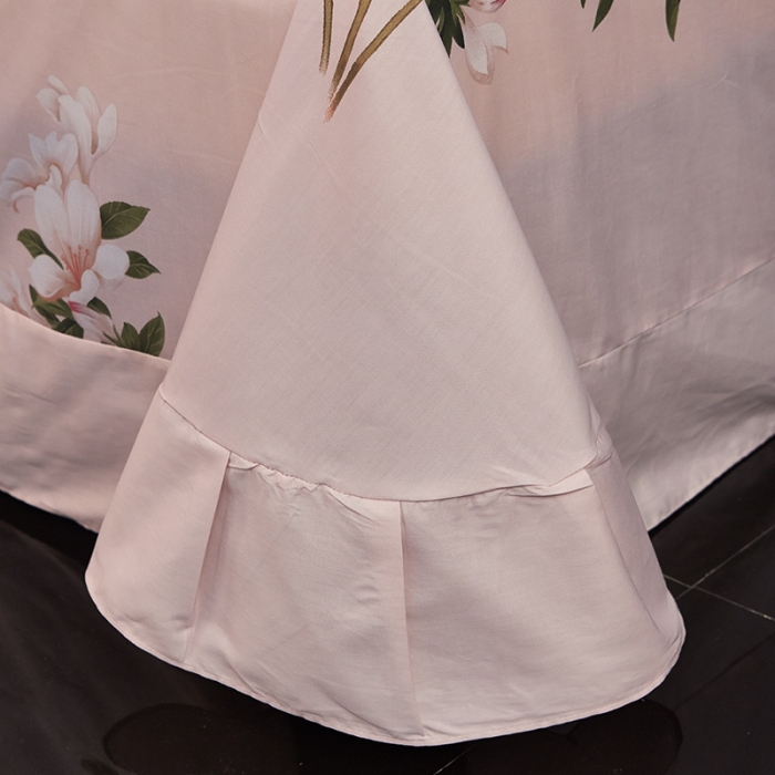 91家纺网 家纺一手货源 找家纺 雲归梦 2019全棉活性大版中国风花卉四件套 音澜