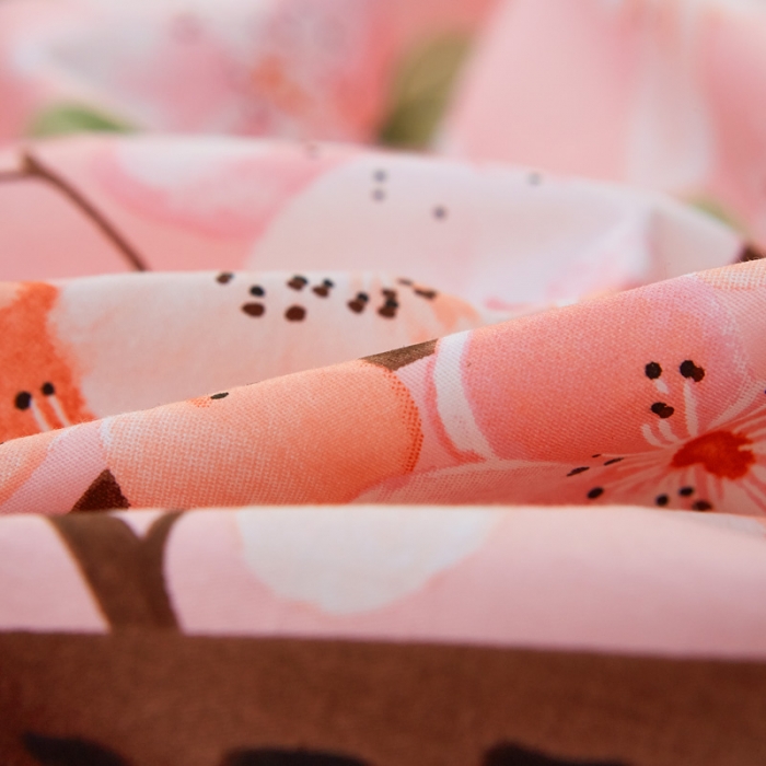 91家纺网 家纺一手货源 找家纺 （总）雲归梦 2019新款13372全棉活性大版四件套床笠款