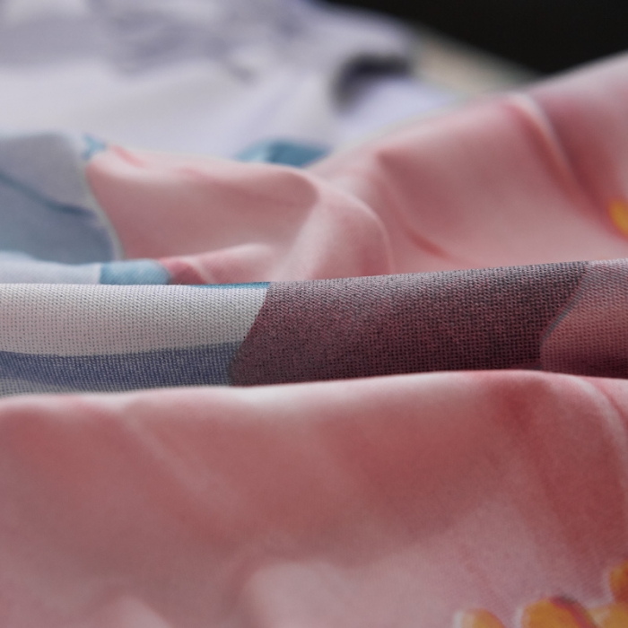 91家纺网 家纺一手货源 找家纺 雲归梦家纺 2019新款13372全棉活性大版四件套 仙缘