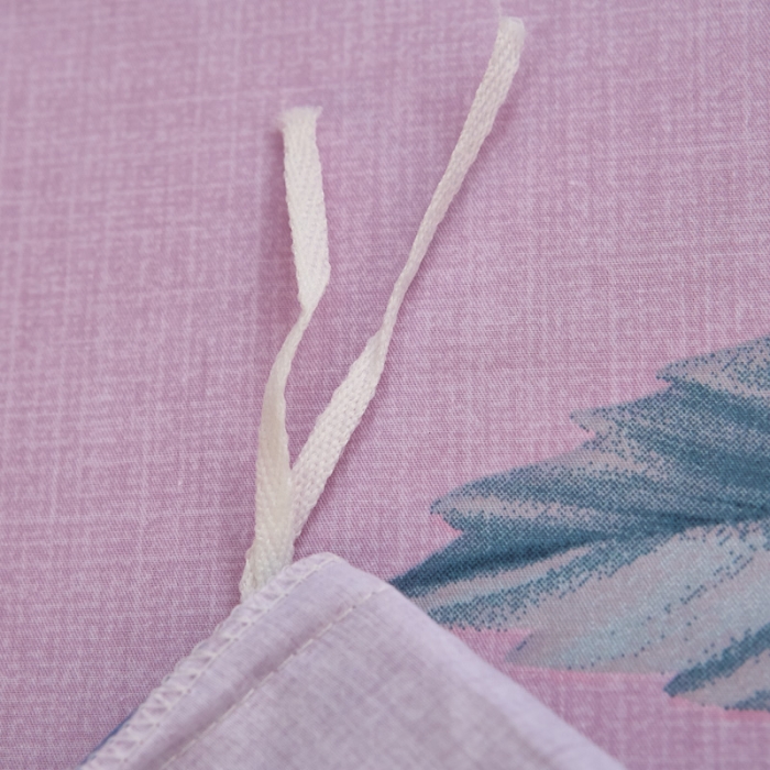 91家纺网 家纺一手货源 找家纺 雲归梦家纺2019新款13372全棉活性大版四件套爱的魔法绿