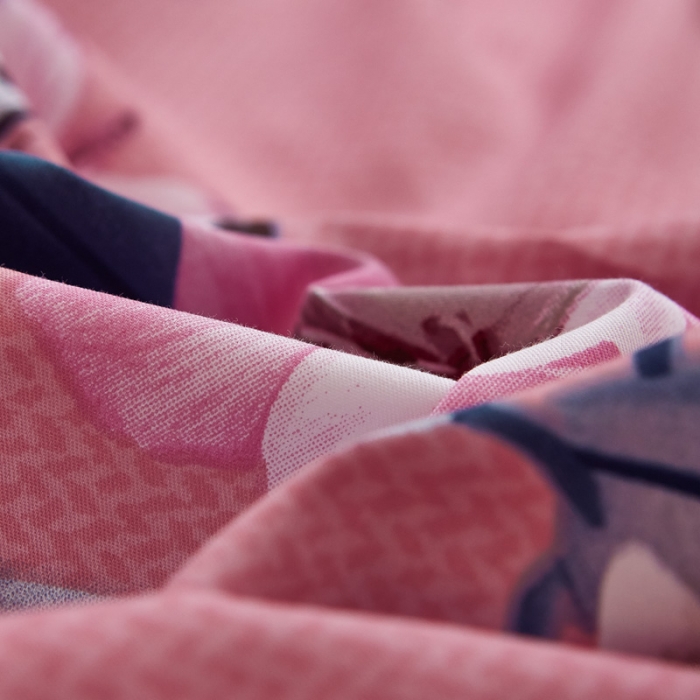 91家纺网 家纺一手货源 找家纺 雲归梦家纺 2019新款13372全棉活性大版四件套 黛茜