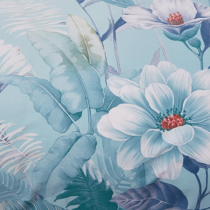 91家纺网 家纺一手货源 找家纺 雲归梦家纺 2019新款13372全棉活性大版四件套 花满庭