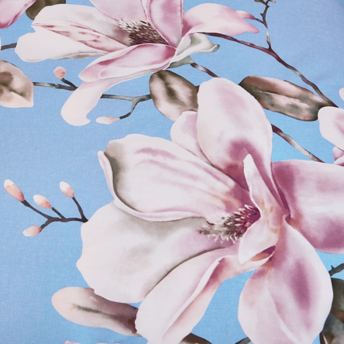 91家纺网 家纺一手货源 找家纺 雲归梦家纺 2019新款13372全棉活性大版四件套 花意兰