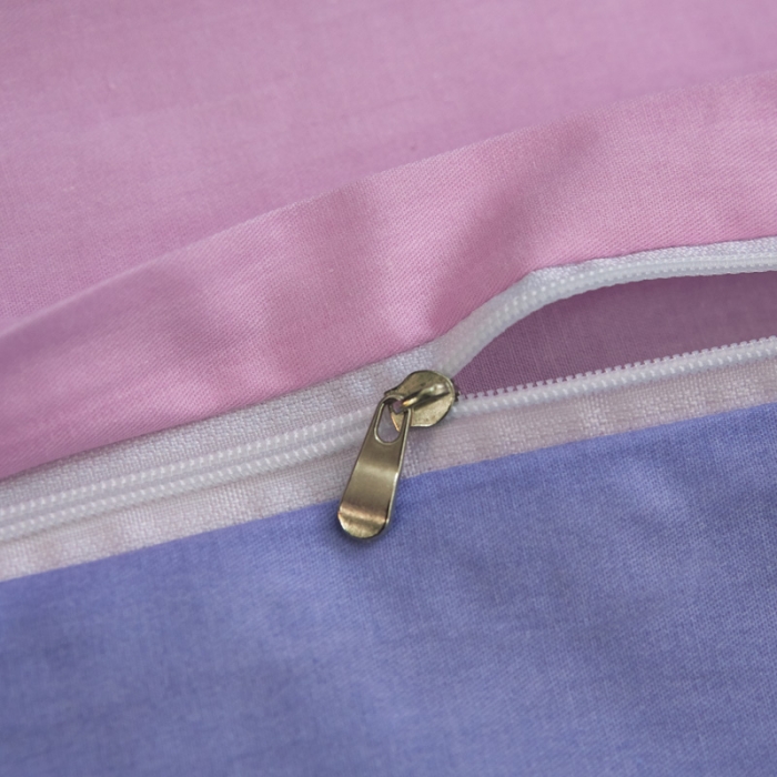 91家纺网 家纺一手货源 找家纺 雲归梦家纺2019新款13372全棉活性大版四件套静待花开粉