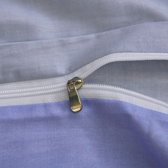 91家纺网 家纺一手货源 找家纺 雲归梦家纺2019新款13372全棉活性大版四件套静待花开灰