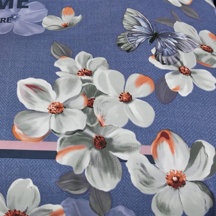 91家纺网 家纺一手货源 找家纺 雲归梦家纺 2019新款13372全棉活性大版四件套 恋蝶