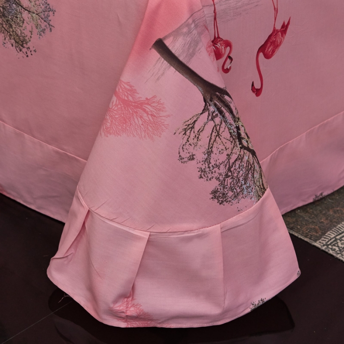 91家纺网 家纺一手货源 找家纺 雲归梦家纺2019新款13372全棉活性大版四件套罗拉之翼兰