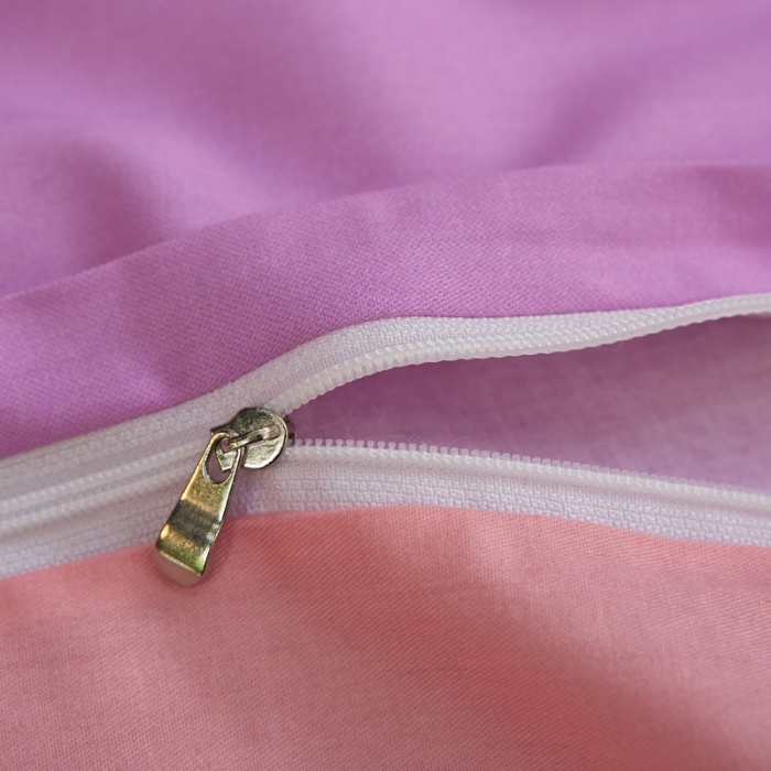 91家纺网 家纺一手货源 找家纺 雲归梦家纺2019新款13372全棉活性大版四件套罗拉之翼紫