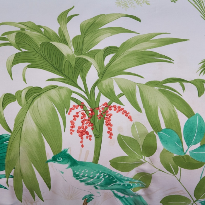 91家纺网 家纺一手货源 找家纺 雲归梦家纺2019新款13372全棉活性大版四件套 南海风情